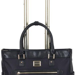 Woman's Black Rolling Laptop/Tablet Briefcase